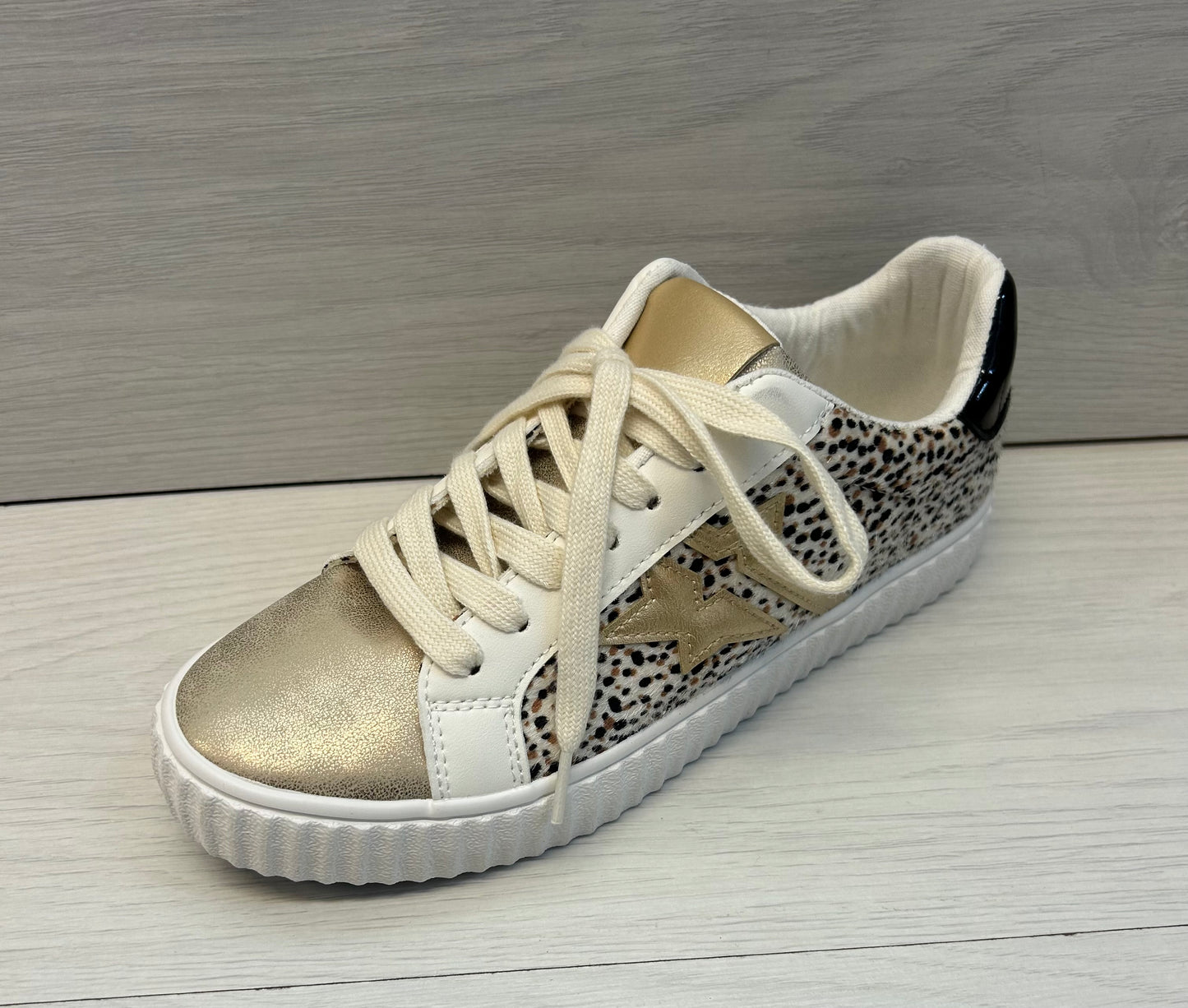 Leopard/Gold trainer