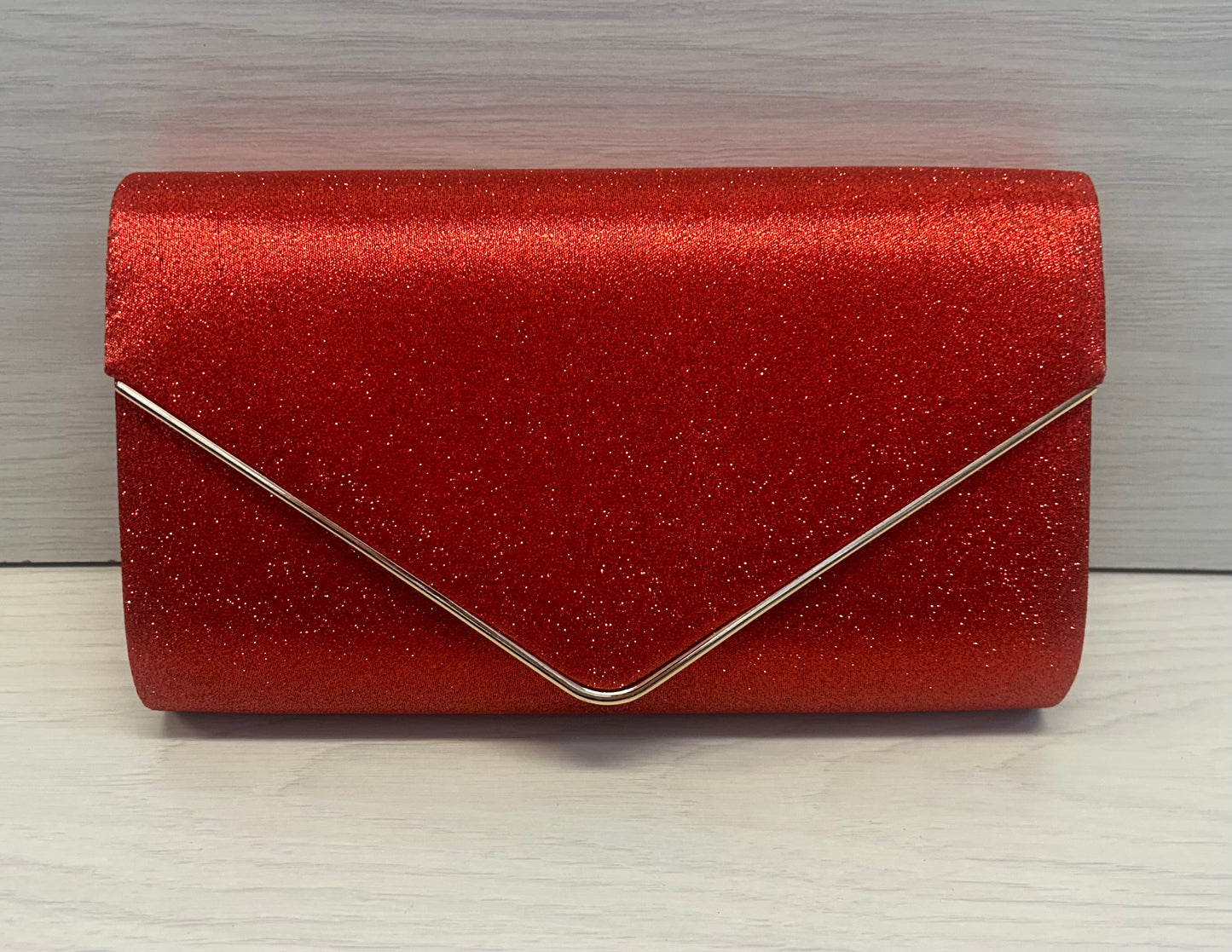 Red glitter Clutch