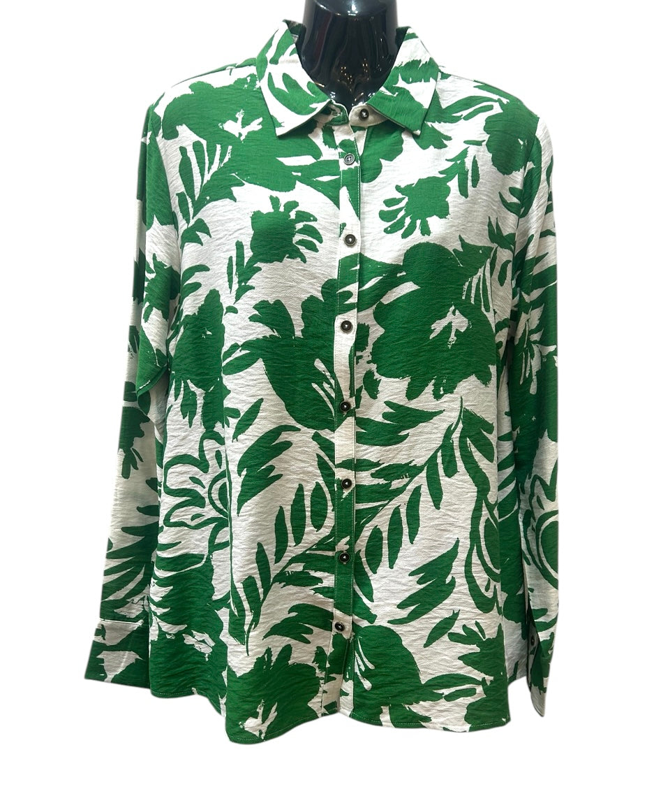 Palm Print Shirt