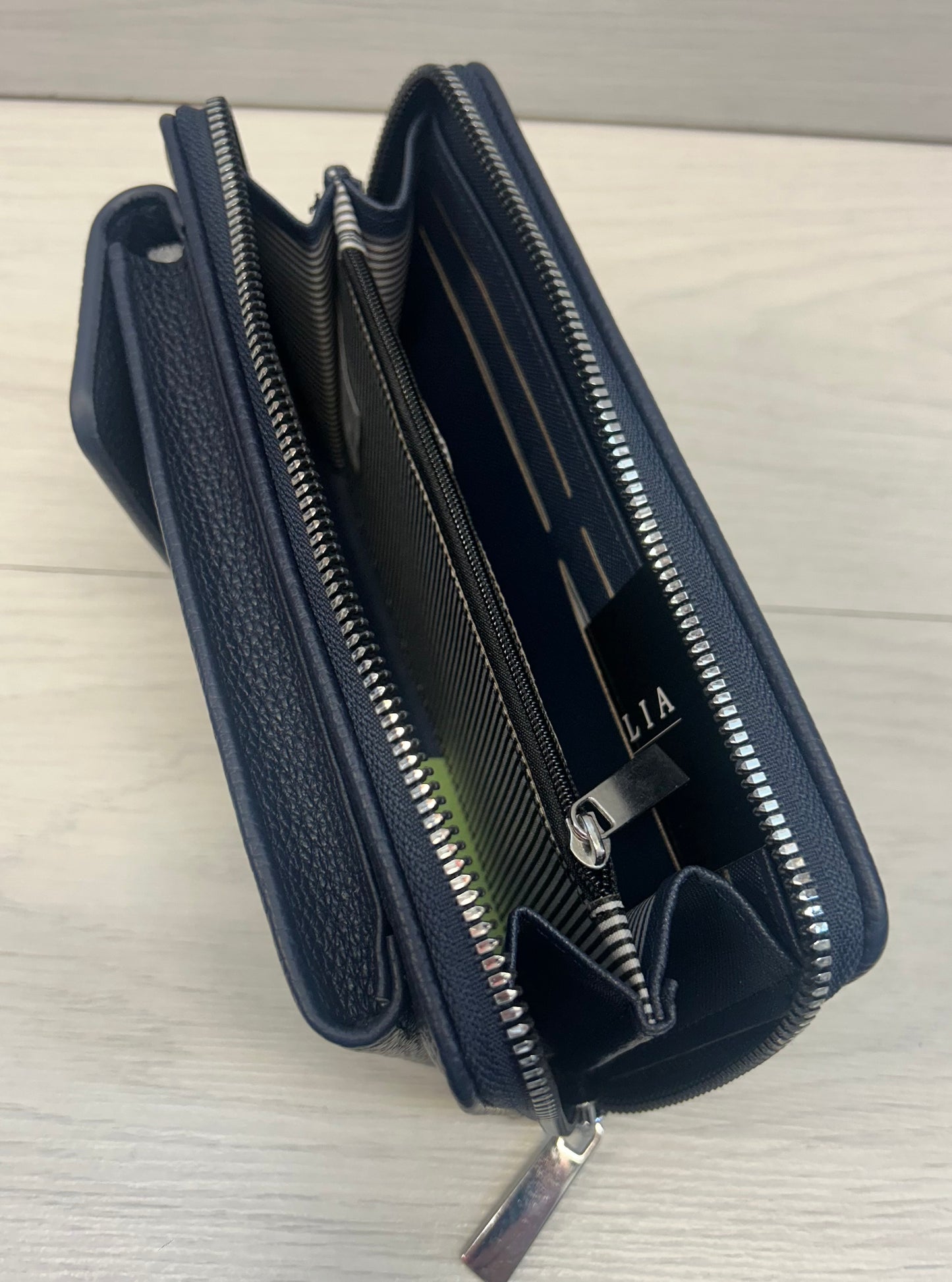 Navy phone bag