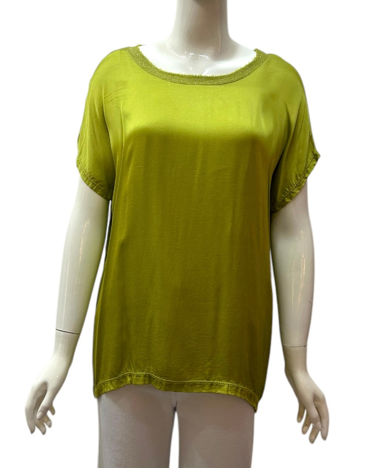 Silk front Tshirt