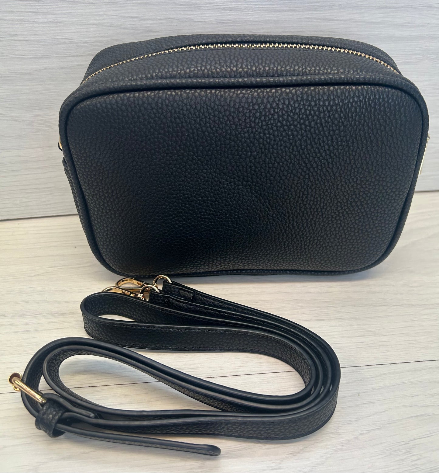 Black camera bag