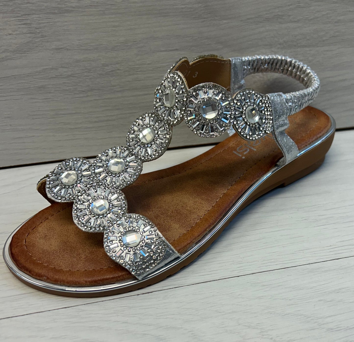 AH2001 silver sandal