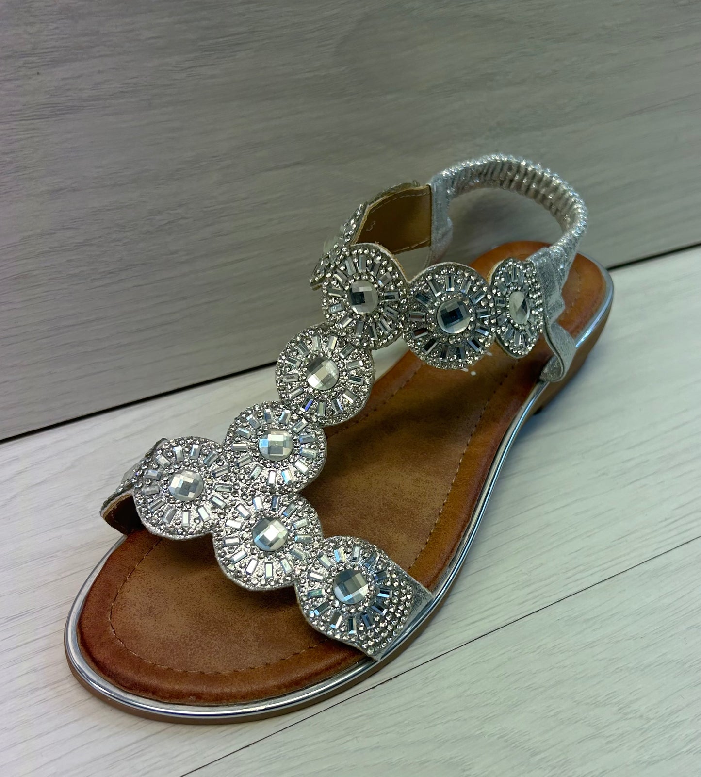 AH2001 silver sandal