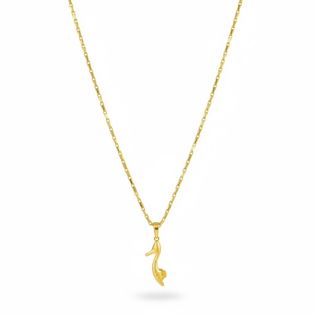 Gold Cinderella necklace