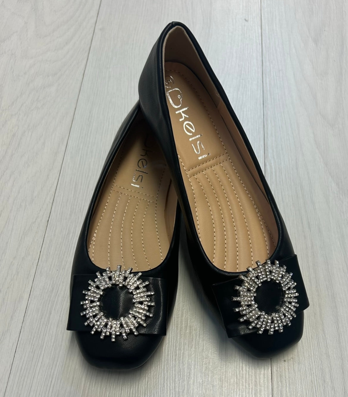 S157- Black ballet pump