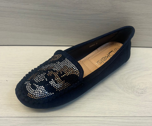 Black diamanté mocks