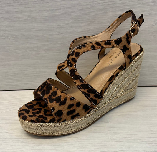 Leopard Wedges