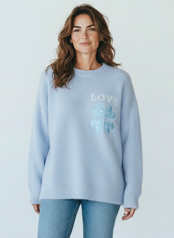 Love Blue jumper