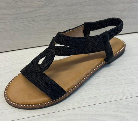 S298 Black sandals