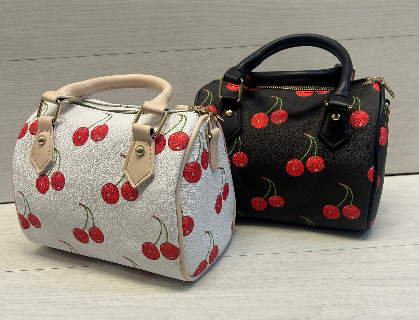 Cherry barrel bags