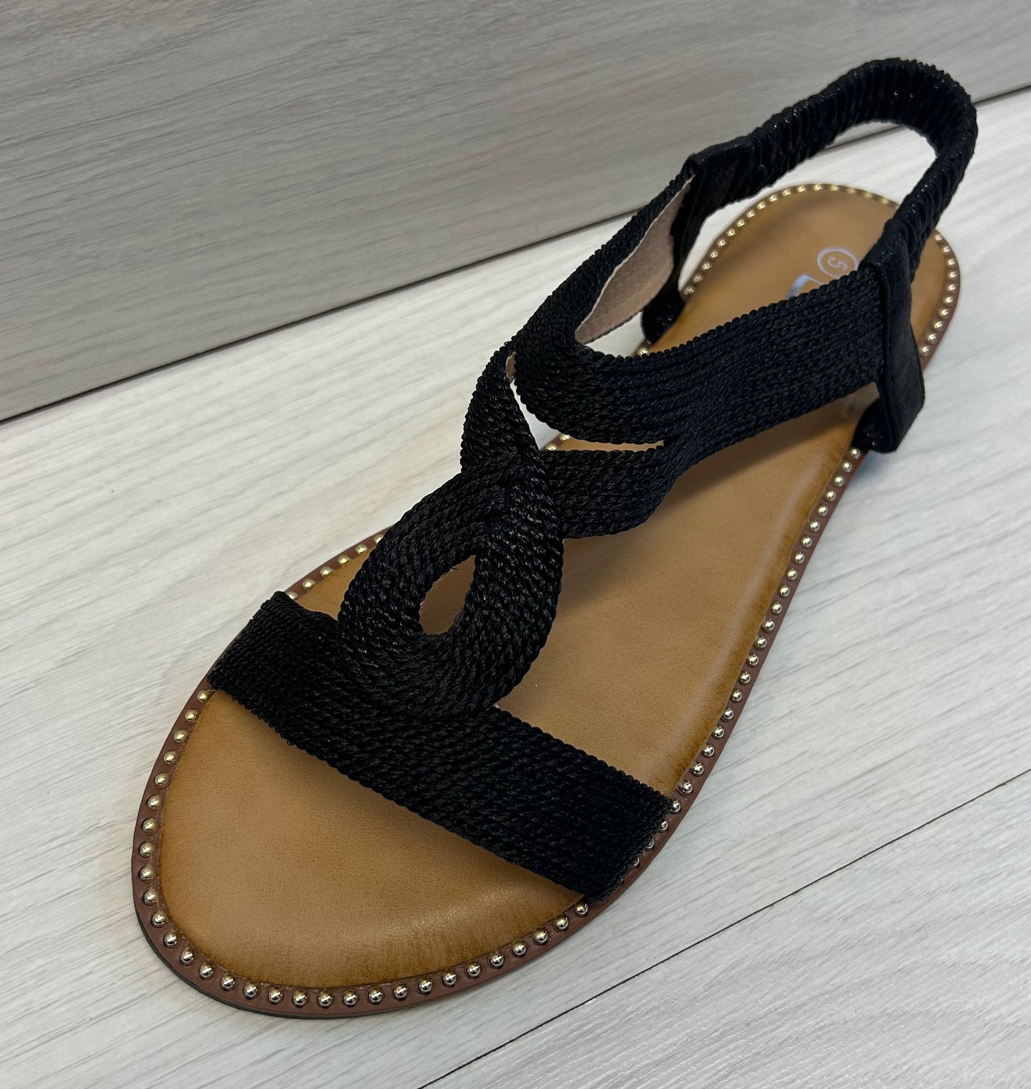 S298 Black sandals