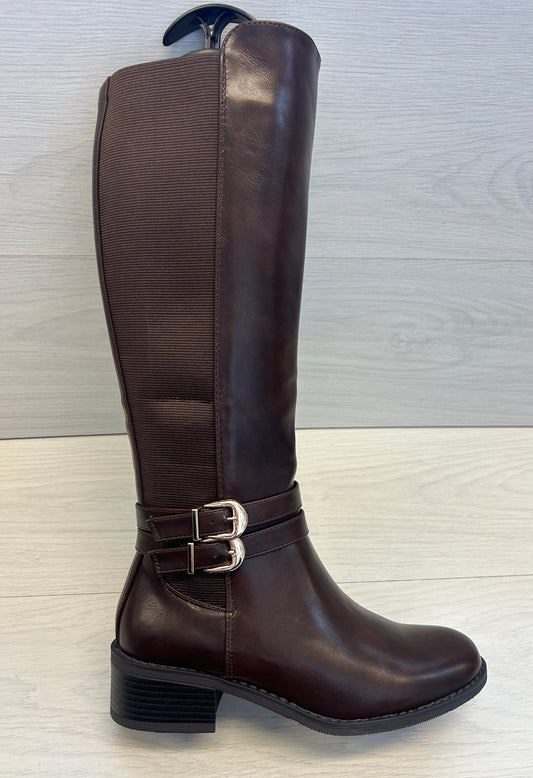 Chocolate Brown Riding Boot