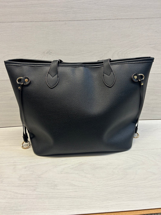 Black tote bag