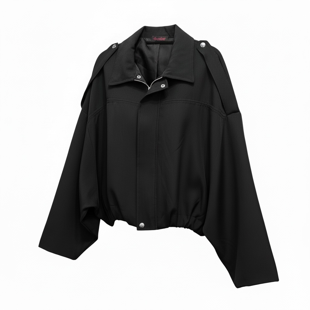 Black slouch jacket