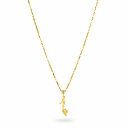 Gold Cinderella necklace